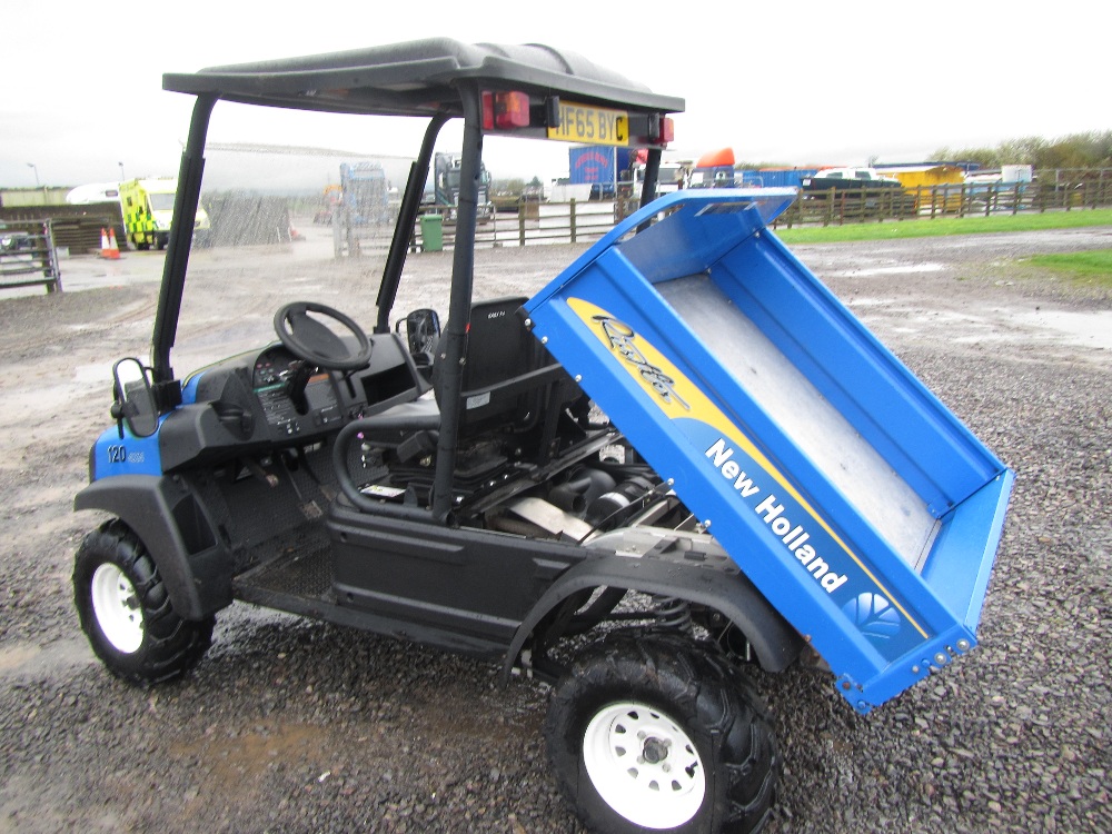 New Holland 120 Rustler 4x4 Diesel UTV. 242 hrs. Reg. No. HF65 BYC