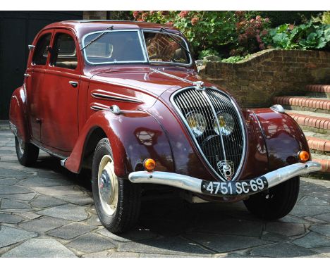H&H are indebted to the vendor for the following description:

Introduced in 1936, the Peugeot 302 / 402 series were stylisti