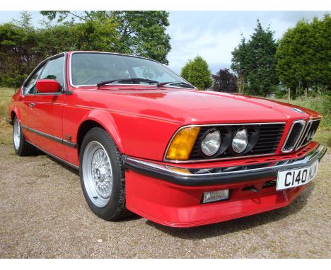 This evidently much loved M635 CSi - 1 of just 524 RHD examples made - is finished in the classic combination of Zinnobar Red