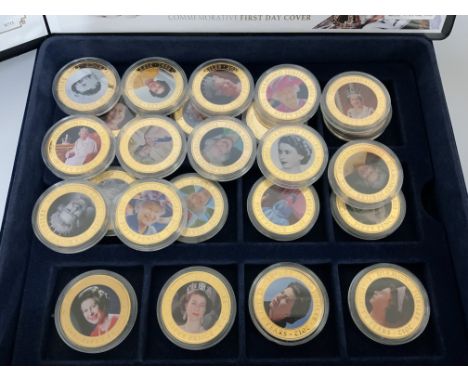 A large collection of commemorative coinage including numismatic and philatelic covers.