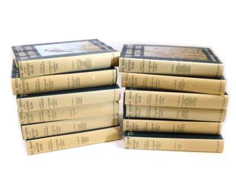 Bannerman (David A). The Birds of the British Isles, illustrated by George E Lodge, 12 vols, green cloth with dust wrappers, 