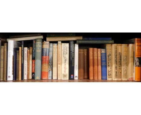 Books. Poetry and literature, some first editions, including Rudyard Kipling, HG Wells, AE Housman, and John Betjeman, togeth