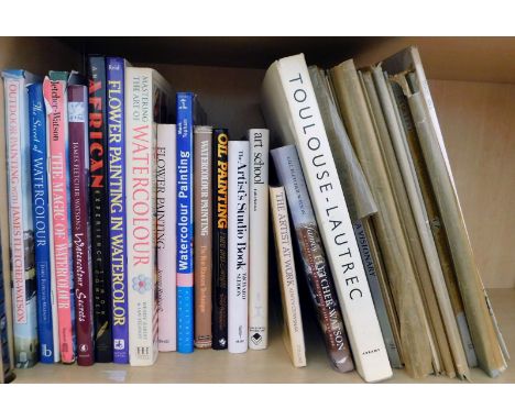 Books. Painting techniques and artists, including Cooper (Douglas) Toulouse le Trek, Metropolitan Museum of Art Portfolios, F