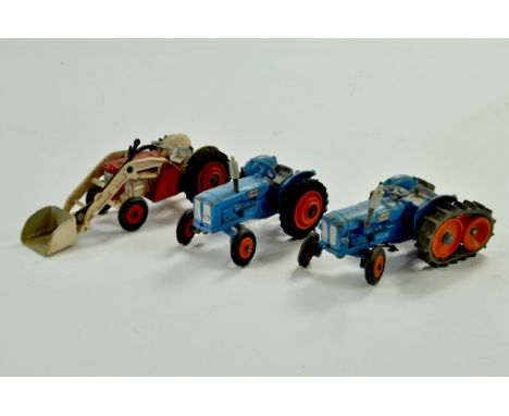 Group of Corgi Tractor issues comprising Fordson and Massey Ferguson. Generally good. Note: We are always happy to provide ad