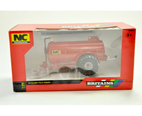 Britains 1/32 Farm issue comprising NC Slurry Field Tanker. Excellent and secured in box.  Note: We are always happy to provi