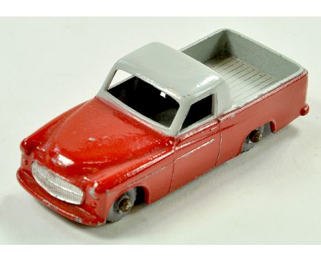 Matchbox Regular Wheels No. 50a Commer Pick-up Truck. Issue has red body with light grey roof &amp; loadbed. Generally very g