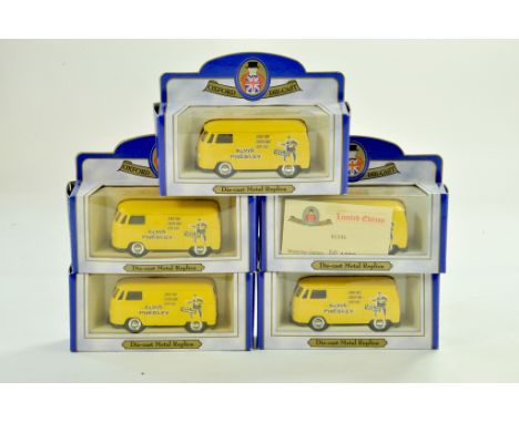 Oxford Diecast VW Promotional Van, Limited Edition Series, comprising Elvis Presley issues. Excellent in Boxes. Note: We are 