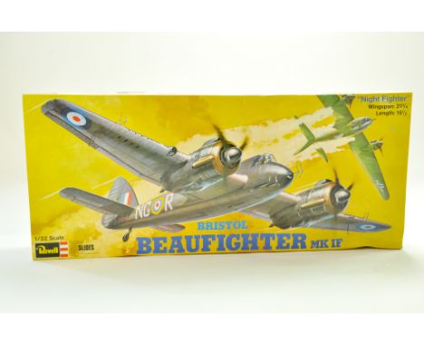 Revell 1/32 Plastic Model Aircraft Kit comprising Bristol Beaufighter MK IF. Ex Trade Stock, verified complete. Note: We are 
