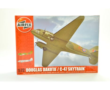Airfix 1/72 Plastic Model Aircraft Kit comprising Douglas Dakota C-47 Sky Train. Ex Trade Stock, verified complete. Note: We 