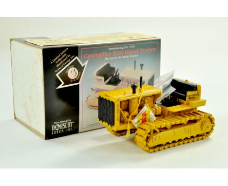 NZG Norscot 1/25 Construction Issue comprising CAT RD8 Crawler Tractor. Appears excellent with box. Note: We are always happy