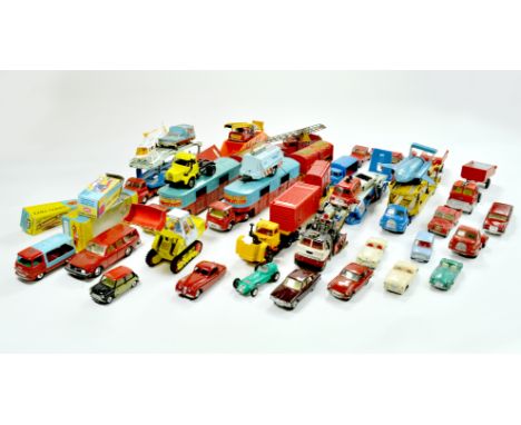 Corgi and Dinky Diecast group, some interesting issues including Chipperfields Circus. Many others. Generally Fair to very go