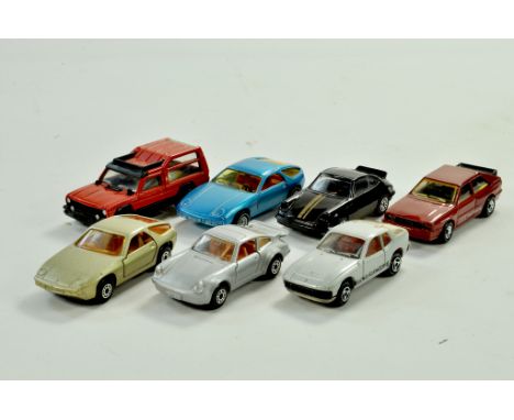 A group of mostly diecast Porsche Racing Cars, various makers including some harder to find issues. Generally all excellent. 