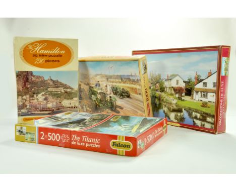 A group of retro Jigsaw Puzzles. All checked and complete. Note: We are always happy to provide additional images for any lot