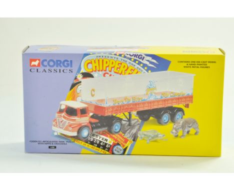 Corgi Diecast Chipperfield Circus Modern issue comprising No. 14201 Foden S21 Water Tank Set. never removed from box, hence e