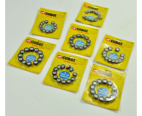 Corgi 7 Packs of Golden Jacks. Various. Very good to Excellent.  Note: We are always happy to provide additional images for a