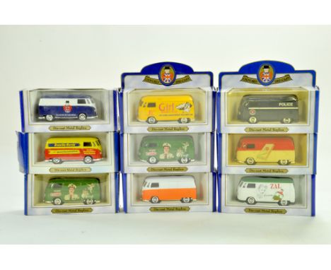 Oxford Diecast VW Promotional Van, Limited Edition Series, comprising various issues. Excellent in Boxes. Note: We are always
