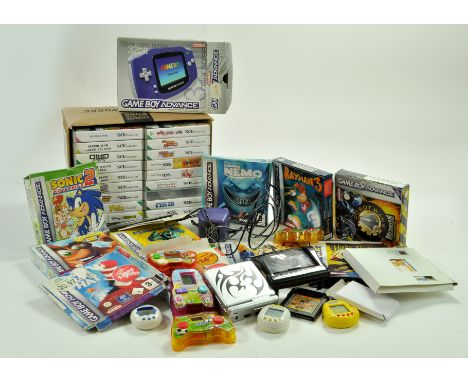 A group of Nintendo DS Games, plus Game Boy Advance with games and other related items. Untested.  Note: We are always happy 