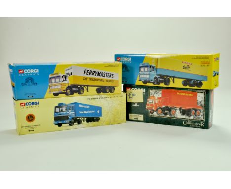Corgi Diecast Commercial truck issues, classics, comprising various issues, inc famous hauliers; Ferrymasters, Walls and two 