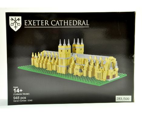 Lego Professional Certified Set No. 0046 Exeter Cathedral Version 1. Limited Edition 11 of 500. Unopened. Rare. Note: We are 