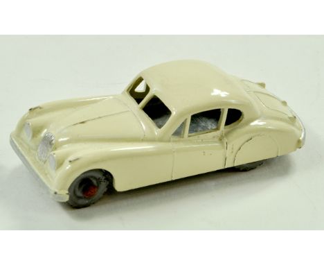 Matchbox Regular Wheels No. 32a Jaguar XK140 Coupe. Issue has off white body. Generally very good, only the odd small speck o