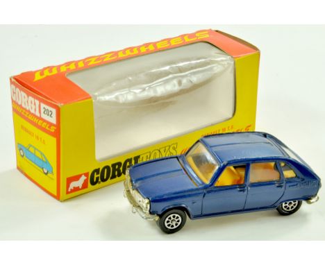 Corgi No. 202 Whizzwheels Renault 16 TS. Very Good in very good box. Note: We are always happy to provide additional images f