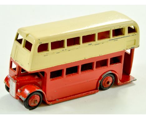 Dinky No. 290 Double Decker Bus. Lacking decal but generally good.  Note: We are always happy to provide additional images fo