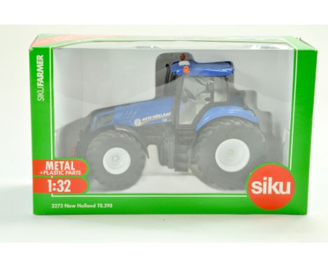 Siku 1/32 Farm issue comprising New Holland T8.390 Tractor. Excellent with box.  Note: We are always happy to provide additio