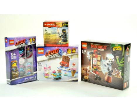 Lego packs, all unopened comprising Lego movie and Ninjago. Note: We are always happy to provide additional images for any lo