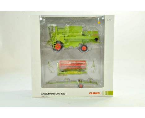 USK Scale Models 1/32 Farm Issue comprising Claas Dominator 85 Combine with Cab. Excellent, never removed from box. Note: We 