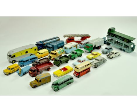 Dinky Toys Diecast group, commercials and other issues. In need of restoration hence generally fair to good, some repainting.