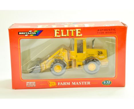 Britains 1/32 Farm issue comprising Elite series JCB Farm Master Wheel Loader. Generally excellent with box. &nbsp;Note: We a