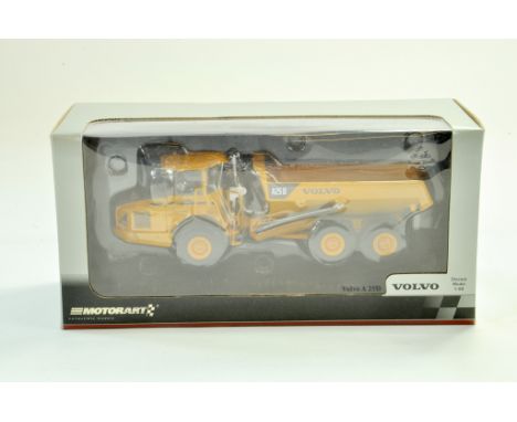 Motorart 1/50 diecast construction issue comprising Volvo A25D Dump Truck. Excellent with box.  &nbsp;Note: We are always hap