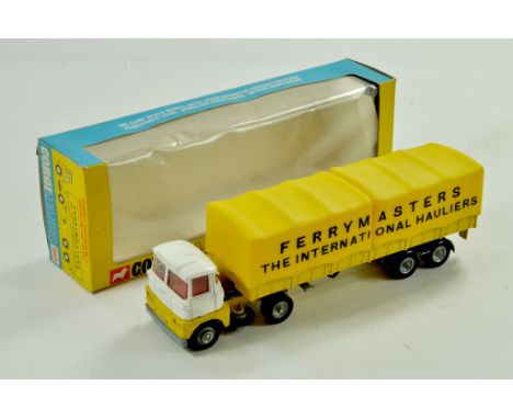 Corgi Major No. 1147 Scammell Curtainside in the livery of Ferrymasters. Generally a nice example, very good to excellent, no