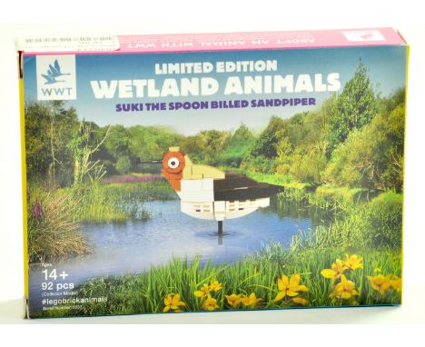 Lego Professional Certified Set. WWT Wetland Animals comprising Suki the Spoon Billed Sandpiper. Limited Issue. Unopened. Rar