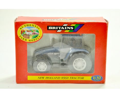 Britains 1/32 Farm issue comprising New Holland 8560 Tractor. Appears very good to excellent, in harder to find final issue v