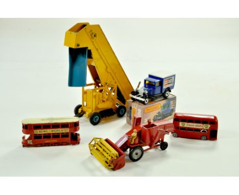 Assorted diecast comprising Dinky and Matchbox including MOY issues. Generally good.  Note: We are always happy to provide ad