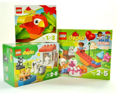 Lego Duplo Trio of unopened sets.  Note: We are always happy to provide additional images for any lot listed in addition to e