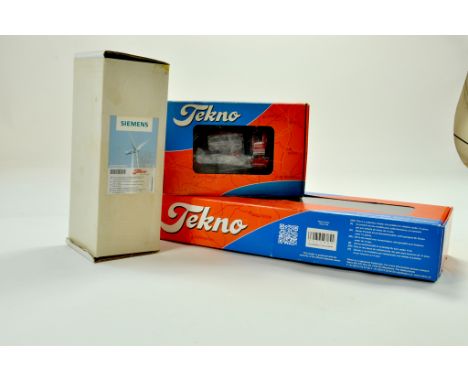Tekno Siemens Wind Turbine plus other Tekno items including Trailer. Excellent in Boxes.  &nbsp;Note: We are always happy to 