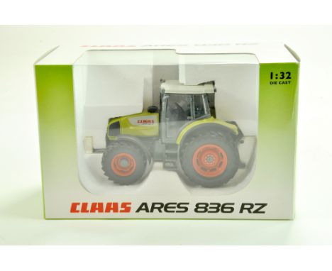 Universal Hobbies 1/32 Farm issue comprising Claas Ares 836 RZ Tractor. Appears excellent with original box.  &nbsp;Note: We 