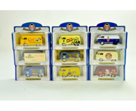 Oxford Diecast VW Promotional Van, Limited Edition Series, comprising various issues. Excellent in Boxes. Note: We are always