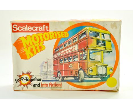 Scalecraft Motorised plastic model kit comprising Routemaster Bus. Complete.  Note: We are always happy to provide additional