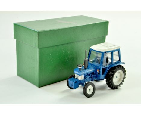 DBP 1/32 Farm issue comprising handbuilt Ford 7610 2WD Tractor. Some attention needed (wheels, cab glazing needs cleaning), b