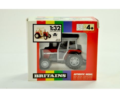 Britains 1/32 Farm issue comprising Massey Ferguson 362 Tractor. Appears very good to excellent, in good to very good box. &n