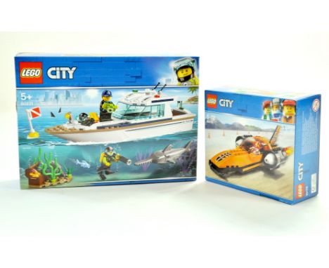Lego City Duo of Sets. Unopened. Note: We are always happy to provide additional images for any lot listed in addition to enh