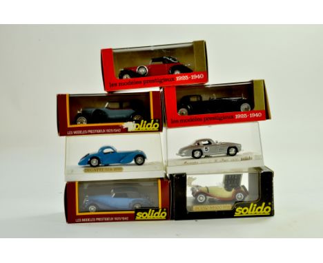 A group of 1/43 Diecast, Solido issues. Appear excellent with boxes. Note: We are always happy to provide additional images f