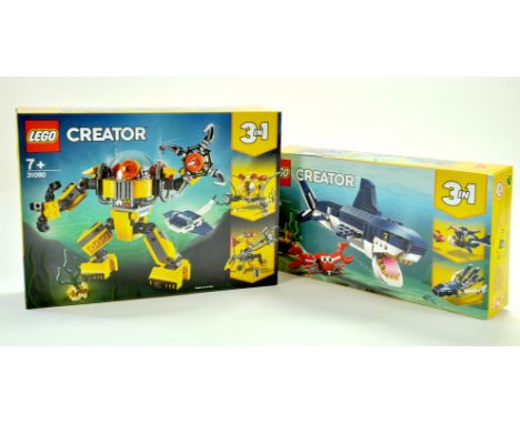 Lego Duo of 3 in 1 Creator Sets. Unopened.  Note: We are always happy to provide additional images for any lot listed in addi