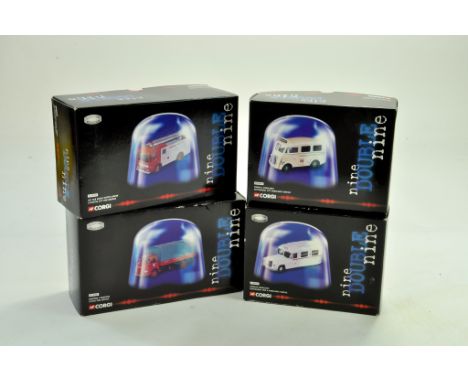 A group of Nine Double Nine Diecast Emergency Service Vehicles. Excellent in boxes.  Note: We are always happy to provide add