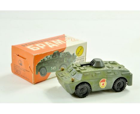 Unusual Russian Made Diecast Armoured Vehicle. Excellent with Box. Note: We are always happy to provide additional images for