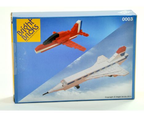 Lego Professional Certified Set No. 0003. Concorde and Red Arrow Hawk. Limited Issue. Unopened. Rare. Note: We are always hap
