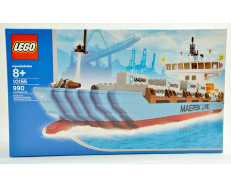 Lego No. 10155 Maersk Container Ship. Unopened. Rare Set.  Note: We are always happy to provide additional images for any lot